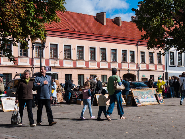 Антикварният пазар.